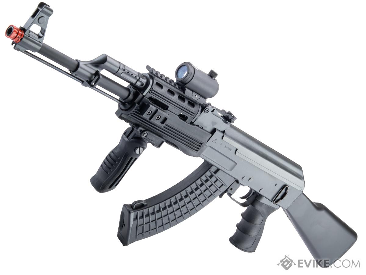 Golden Eagle Tactical AK47 Airsoft AEG Rifle w/ Vertical Grip (Model: Full Stock)