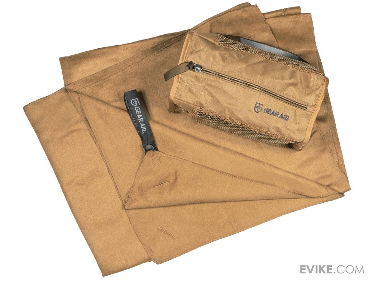 Gear Aid McNett Tactical Ultra Compact Microfiber Towel /& Bag Green X-Large Camp
