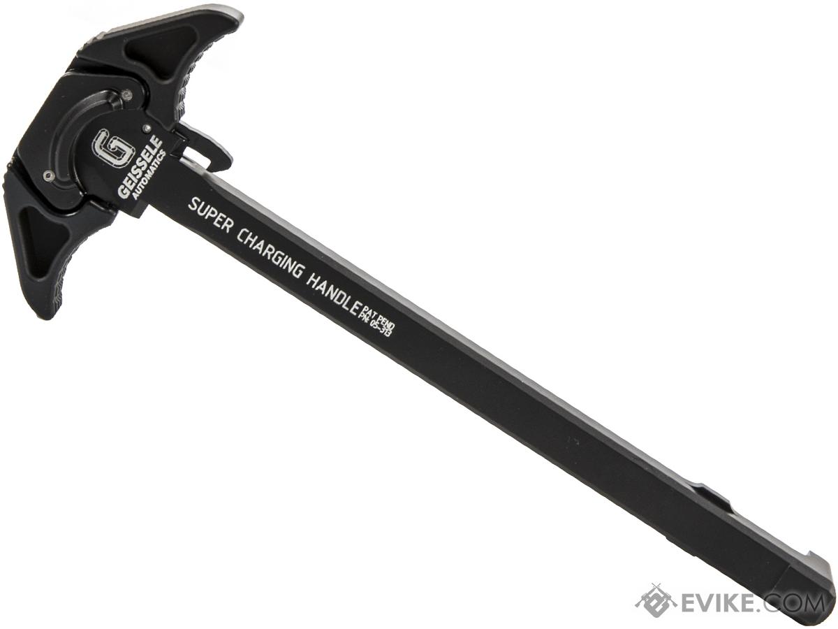 Geissele Automatics Ambidextrous Super Charging Handle for 5.56 AR15 Rifles (Color: Black)
