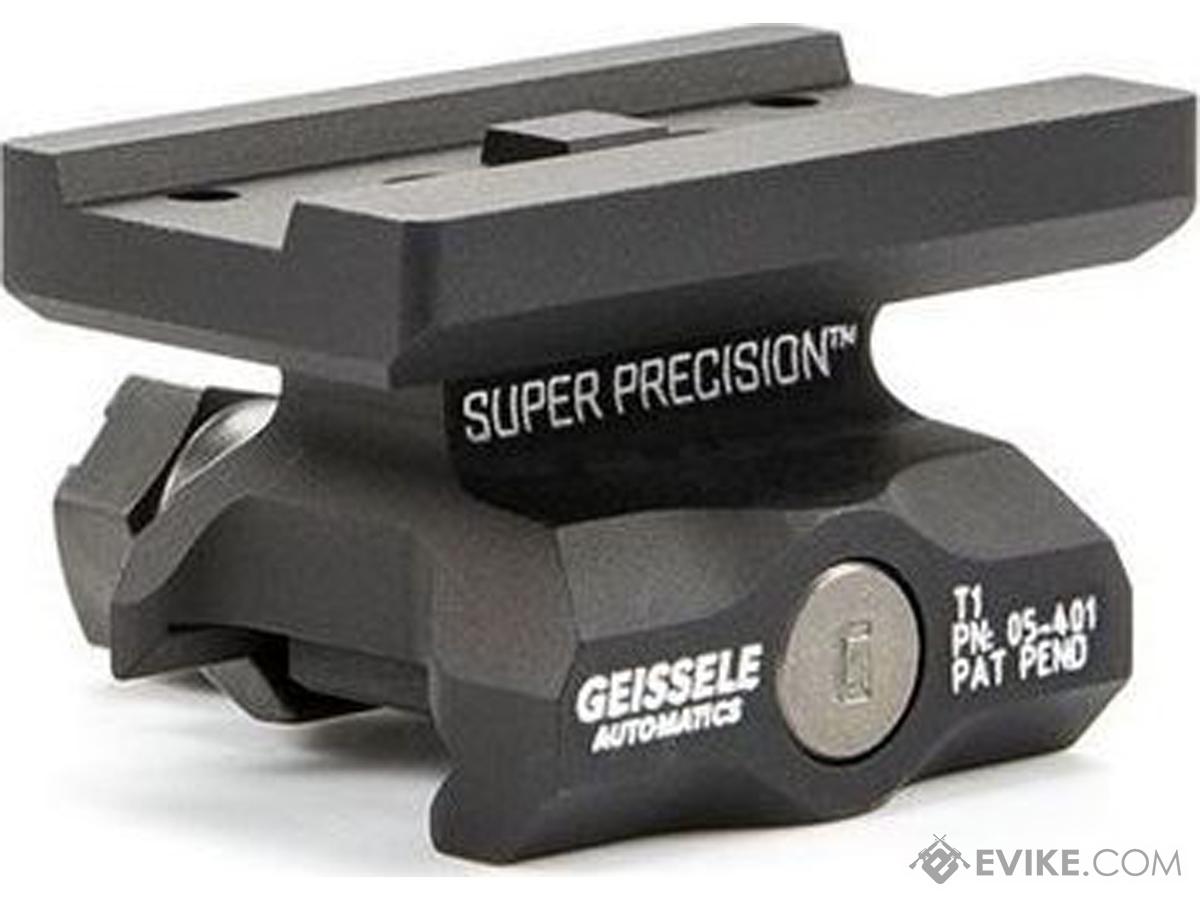 Geissele Automatics Super Precision Aimpoint Micro T1 Optic Mount (Color: Black / Lower 1/3rd)
