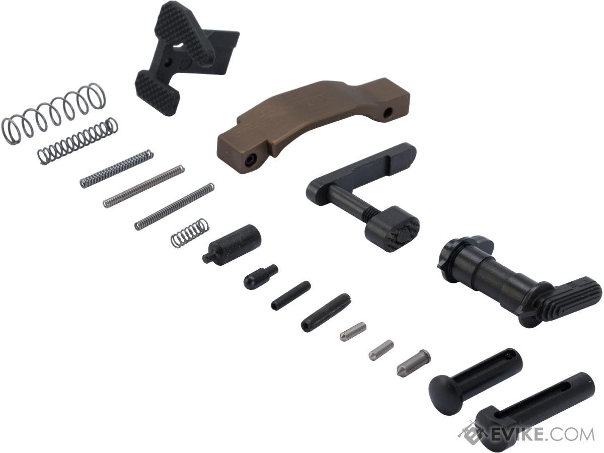 Geissele Automatics Super Duty Lower Parts Kit for AR15 Rifles (Color: Desert Dirt Color)