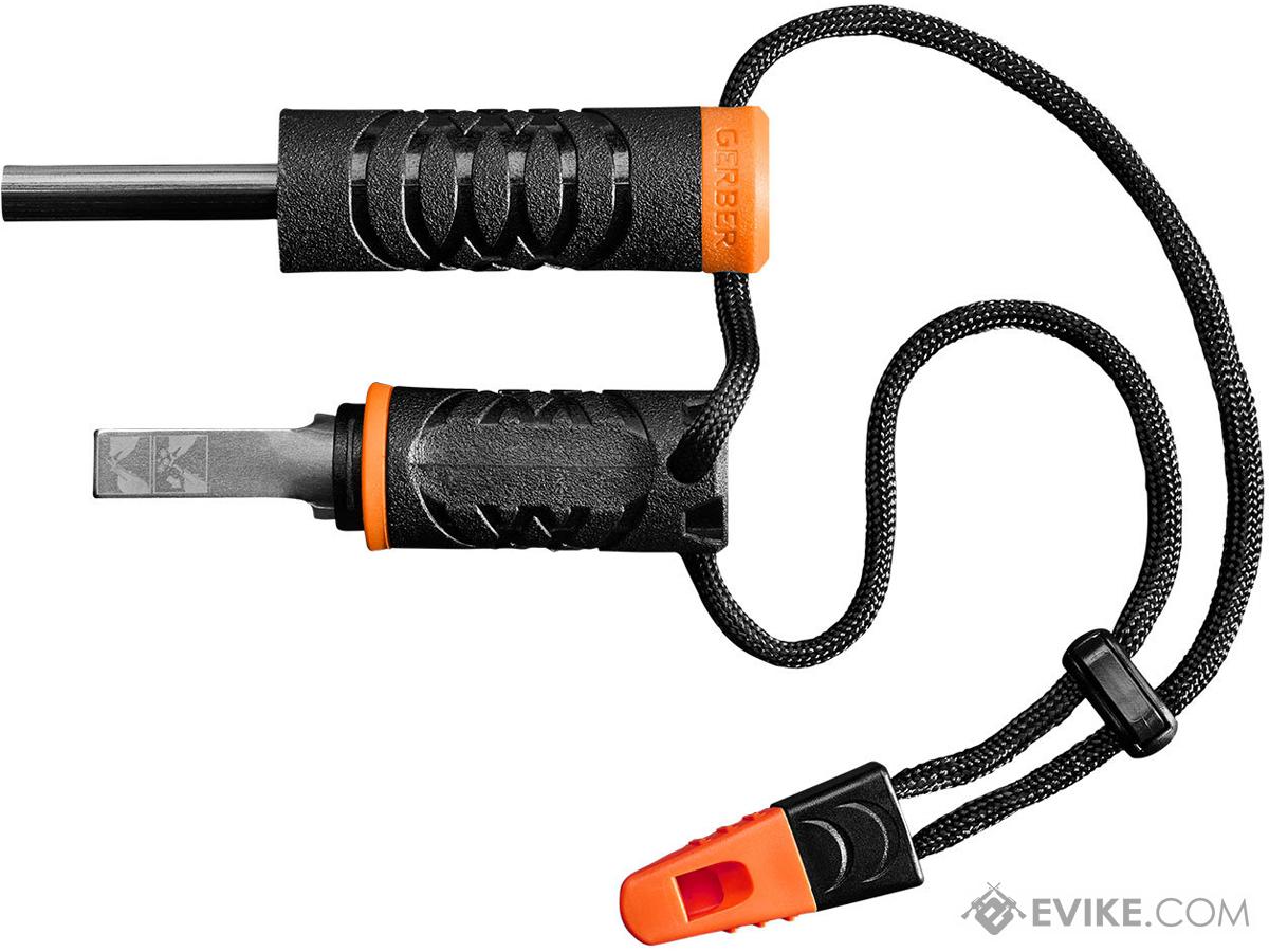 Gerber Fire Starter with Integrated Emergency Whistle