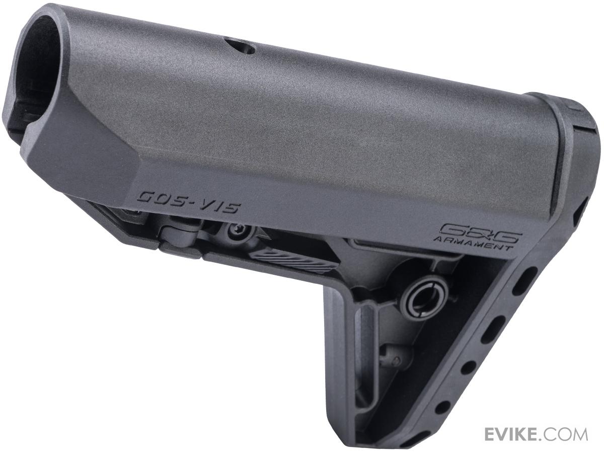 G&G GOS-V15 Adjustable Stock for M4 Airsoft AEG Rifles | Evike.com