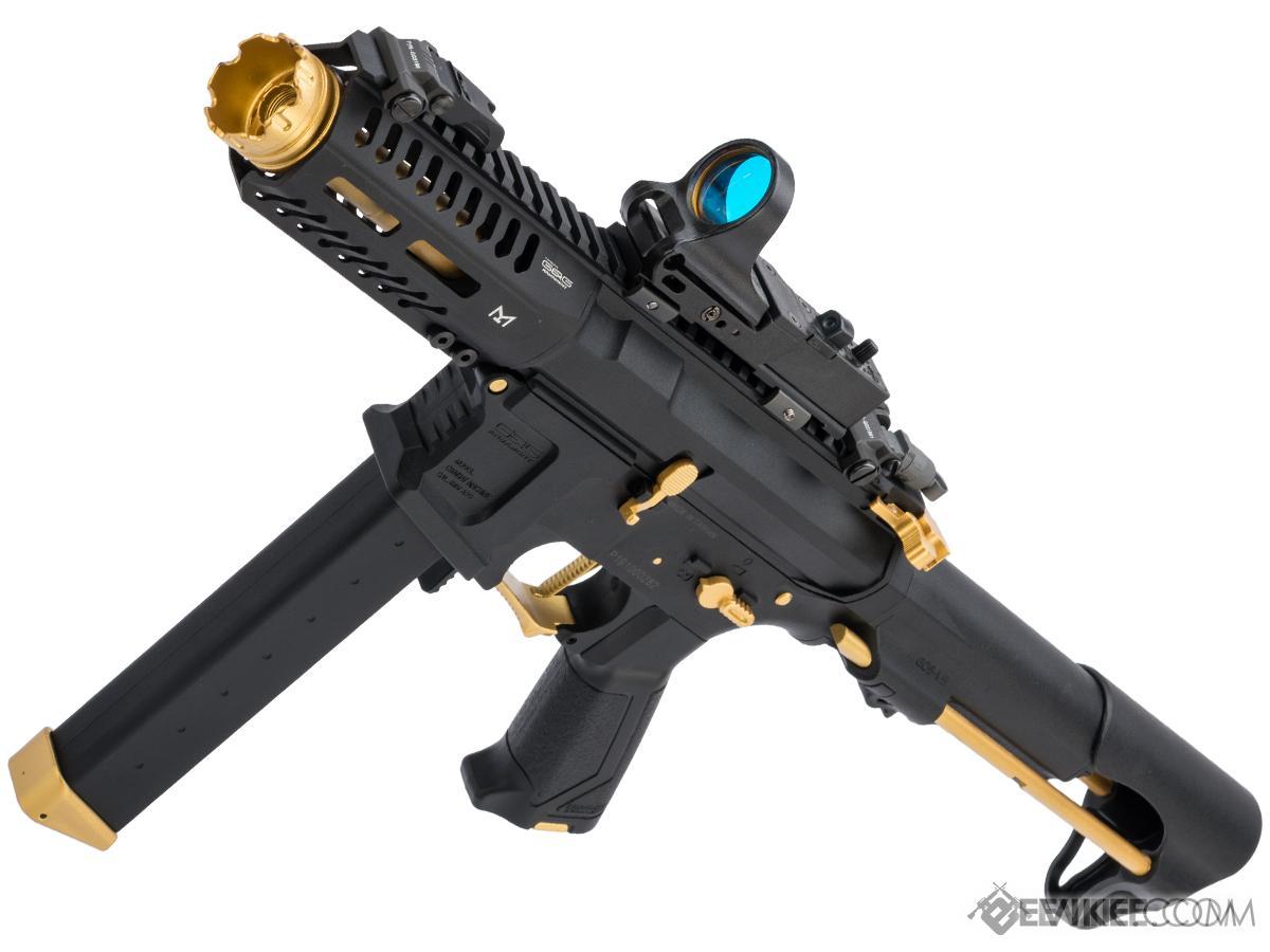 G&G CM16 ARP9 CQB Carbine Airsoft AEG (Package Black Gold / Gun Only), Airsoft Guns, Airsoft