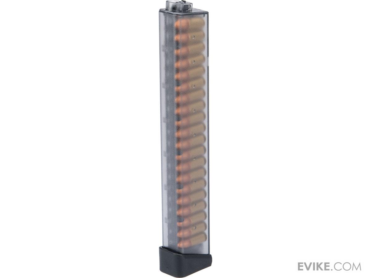 G&G ARP9 Translucent Polymer Airsoft AEG Magazine w/ Dummy Rounds