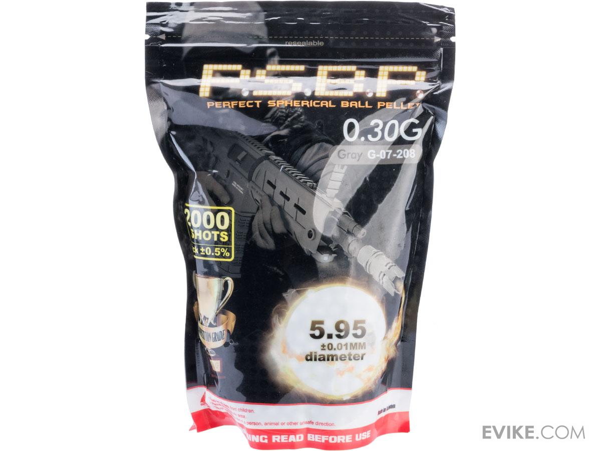 G&G High Grade 6mm Airsoft BB (Weight .30g / 2000 Rounds / Gray