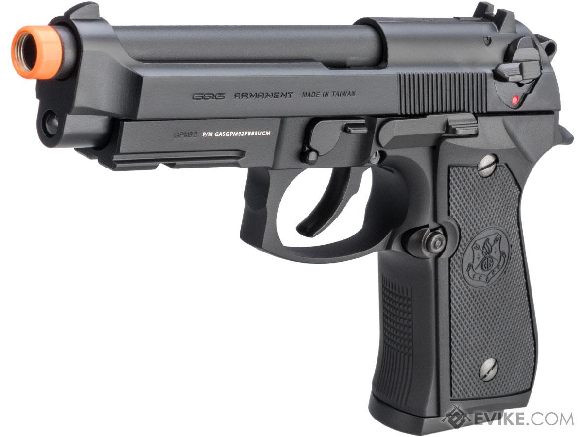 G&G GPM92 GP2 Gas Blowback Airsoft Pistol (Color: Black)