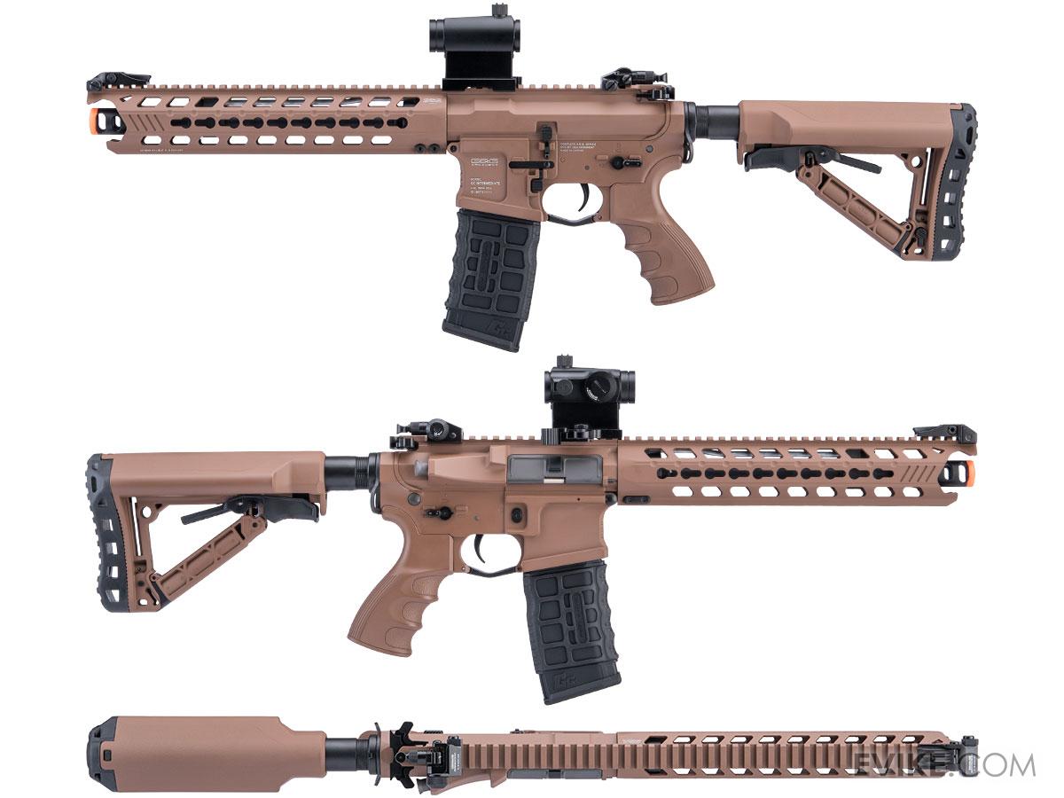 G&G GC16 "Predator" M4 Airsoft AEG Rifle with Keymod Rail (Package Coyote Brown / Gun Only