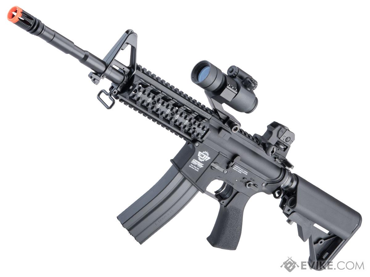 G&G Combat Machine 16 Raider Airsoft AEG Rifle (Package: Black / Gun Only)