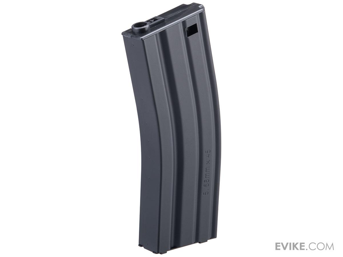 G&G Metal 30rd Real-Sim Magazine for M4/M16 Series Airsoft AEG Rifles (Color: Black / Box of 5)