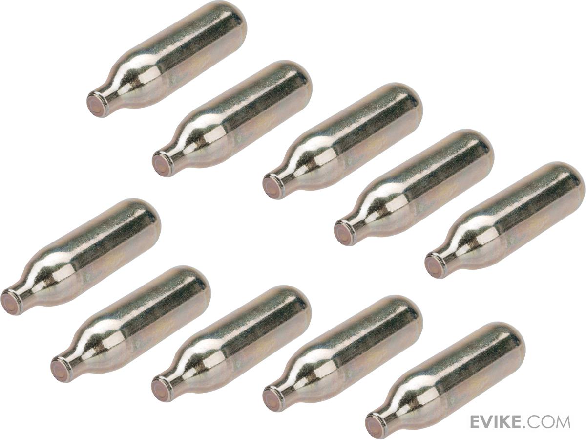 8g CO2 Cartridge Box of 10, Accessories & Parts, BBs & Gas, Airsoft