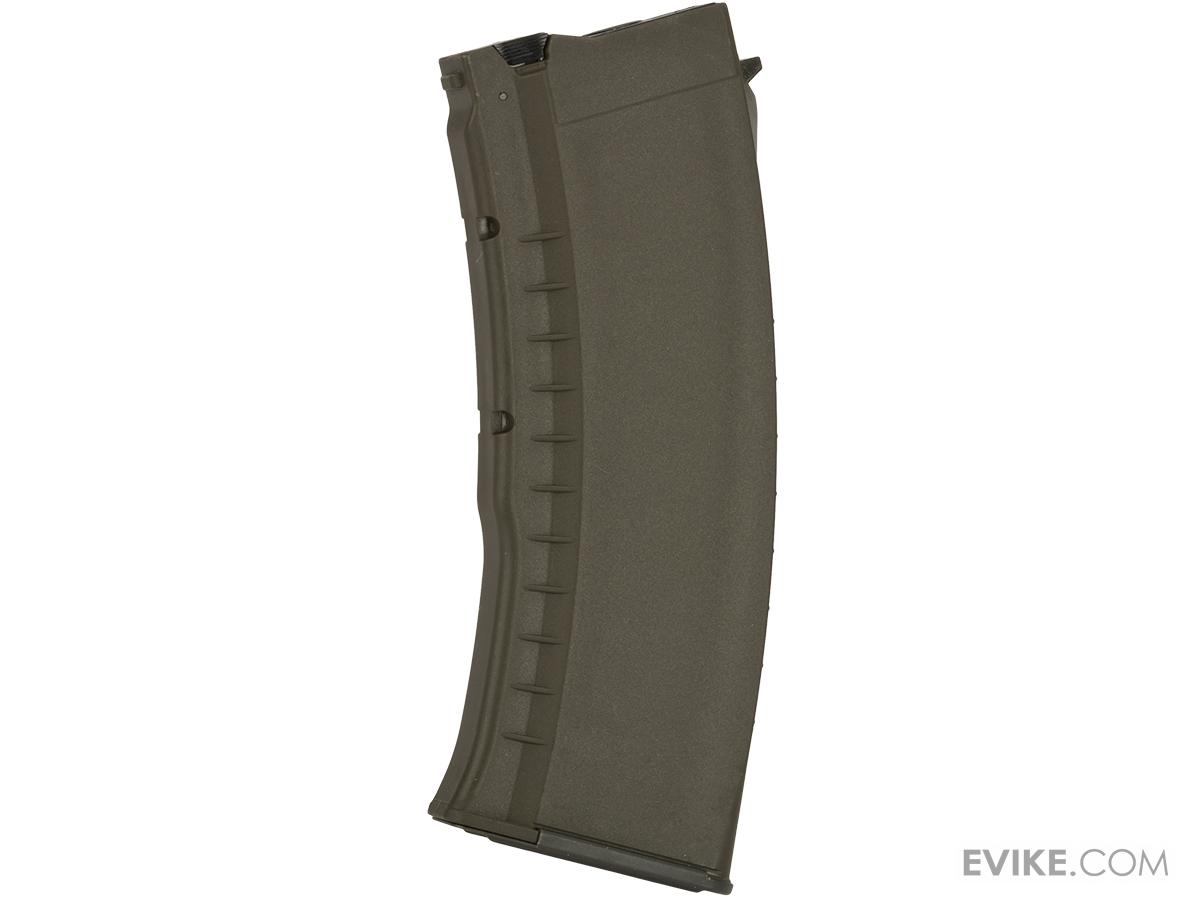 G&G 120rd Polymer Magazine for AK74 / AK47 Series Airsoft AEG Rifles (Color: OD Green)