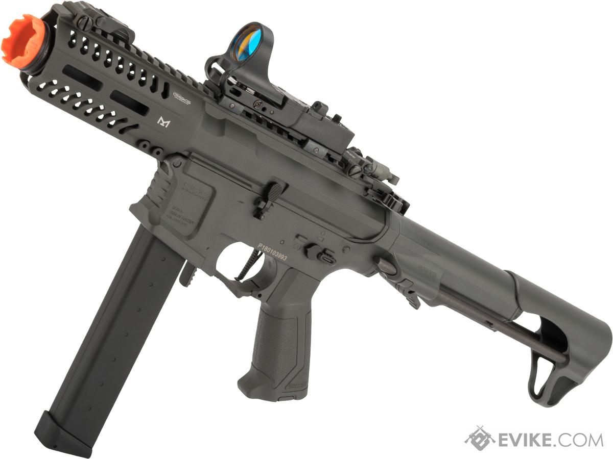 G&G CM16 ARP9 CQB Carbine Airsoft AEG (Model: Battleship Grey / Add LiPo Battery and Charger)