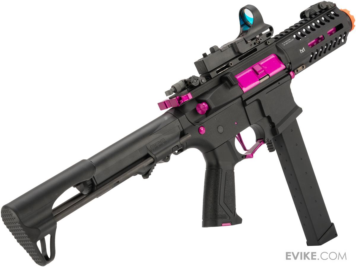 G&G CM16 ARP9 CQB Carbine Airsoft AEG (Package Black Orchid Gun + LiPo Battery and Charger