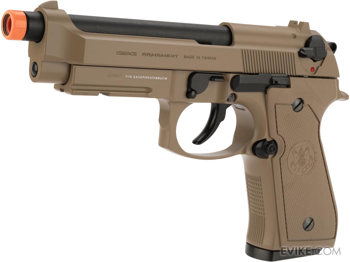 G G Gpm Gas Blowback Airsoft Pistol Color Desert Tan Airsoft Guns My