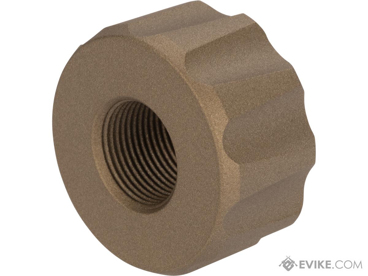 12mm to 14mm Thread Adapter for Battle Owl Tracer Unit (Color: Tan)