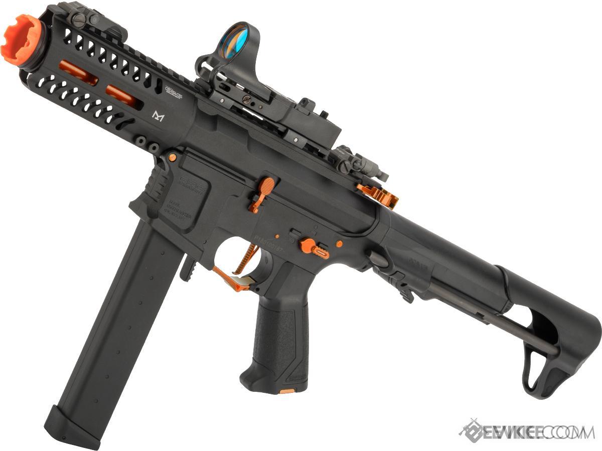 G&G CM16 ARP9 CQB Carbine Airsoft AEG (Package: Black - Amber / Gun Only)