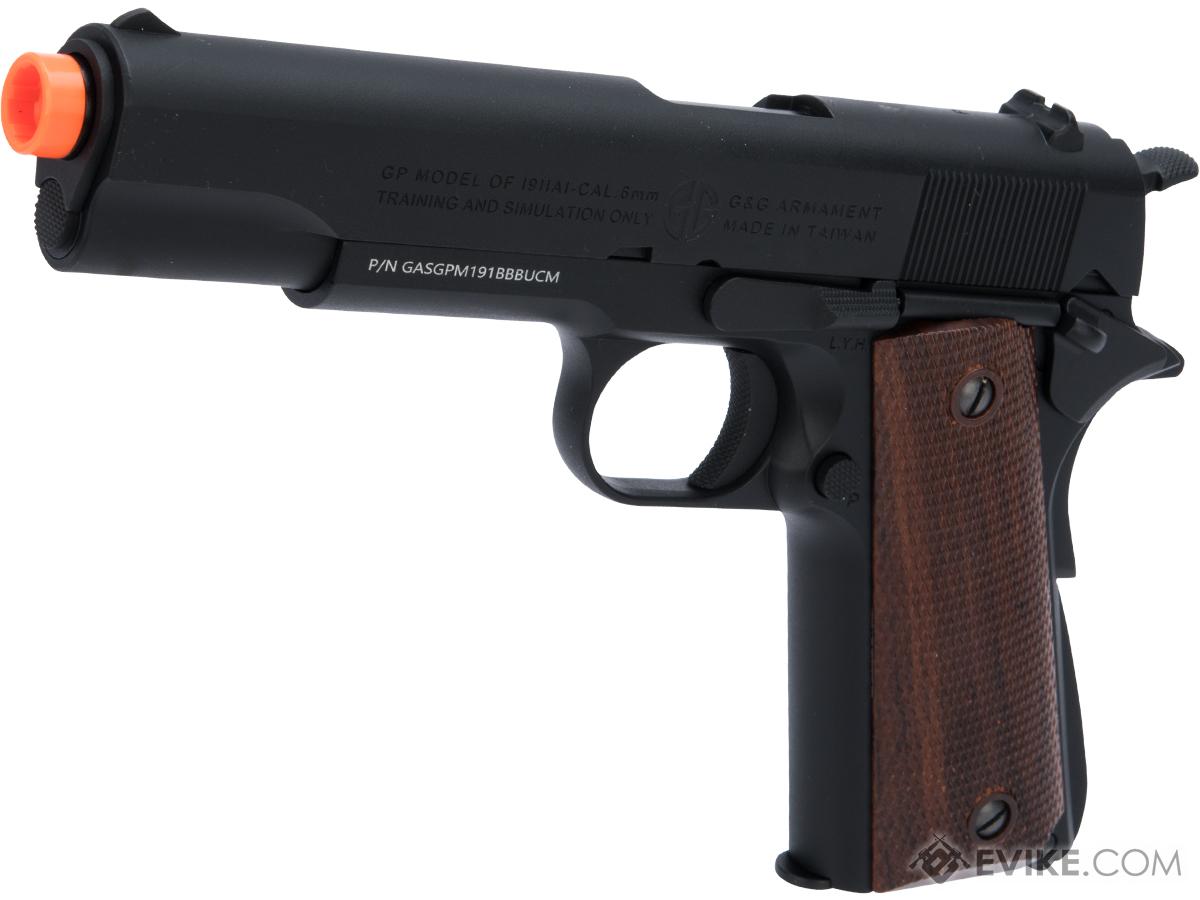 G&G GPM1911 Gas Blowback Airsoft Pistol (Color: Black)