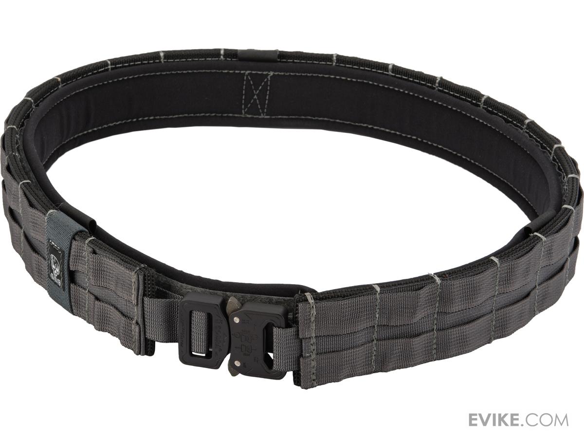 Grey Ghost Gear UGF Battle Belt with Padded Inner (Color Wolf Grey / Medium), Tactical Gear