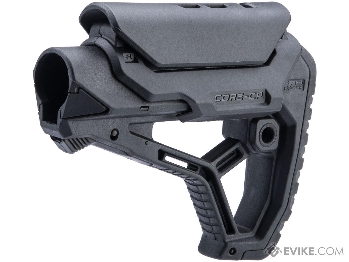 FAB Defense GL-CORE CP Combat Stock with GCCP Cheek Rest (Color: Black)