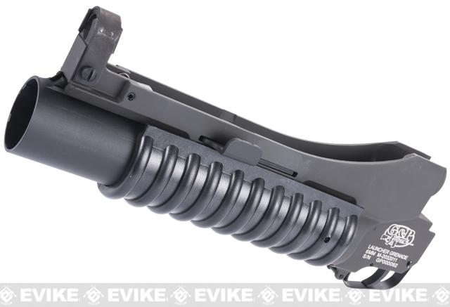 G&P Military Type M203 Grenade Launcher for M4 Series Airsoft Rifles (Color: Black / Short)