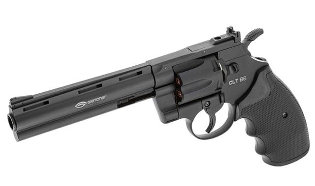 Gletcher CLT B6 Airgun Revolver Air Gun BB Pistol - 6 Barrel