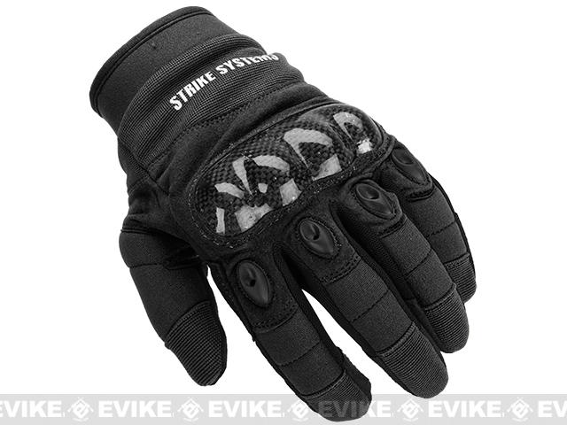 ASG STRIKE Systems Tactical Assault Gloves (Color: Black / X-Large)