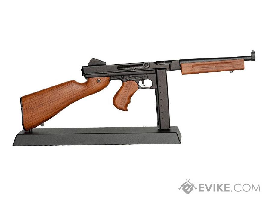 GoatGuns 1:3 Scale Die-Cast Model (Model: Thompson Sub Machine Gun / Black)