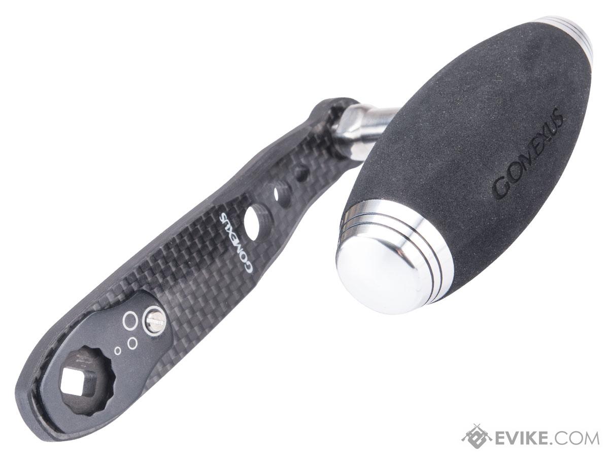 Gomexus Carbon Reel Handle w/ EVA T-Bar Power Knob for Baitcasting