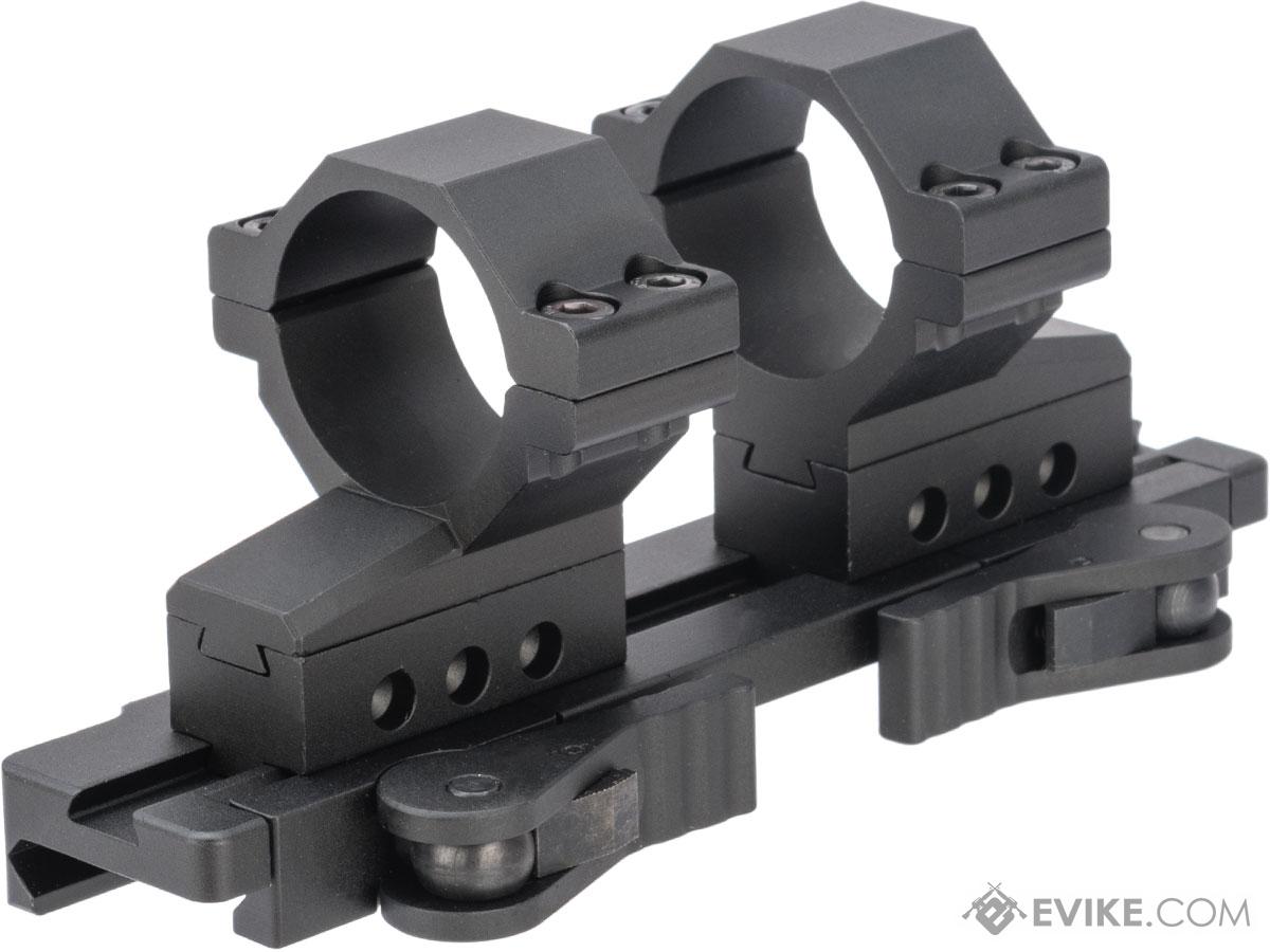 G&P 30mm Quick-Lock QD Adjustable Scope Mount for Magnified Rifle Scopes