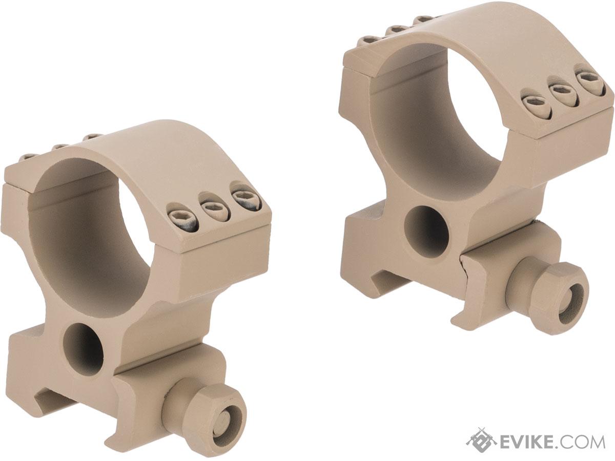 G&P 30mm Scope Mount Rings for Magnified Rifle Scopes (Model: Wide)