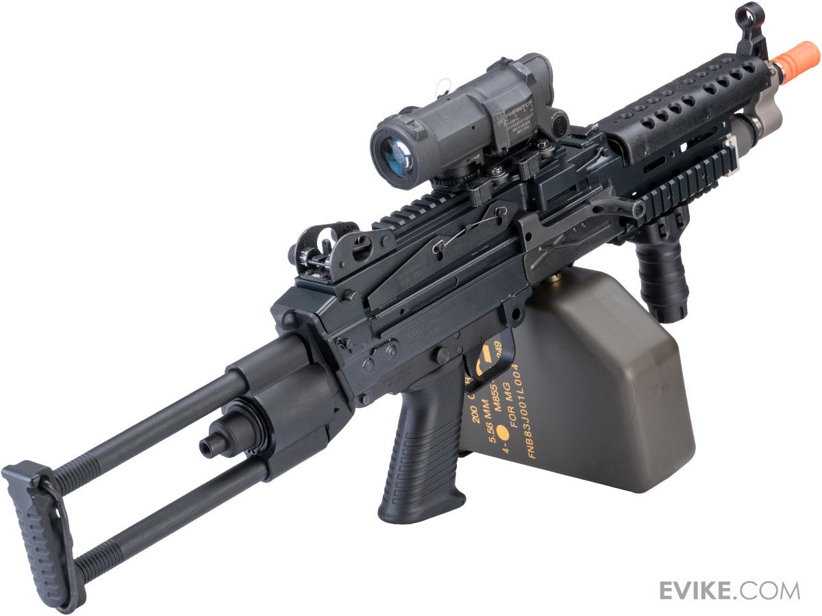 G&P Cerakote Steel Receiver MK46K SAW Airsoft AEG Rifle, Airsoft Guns