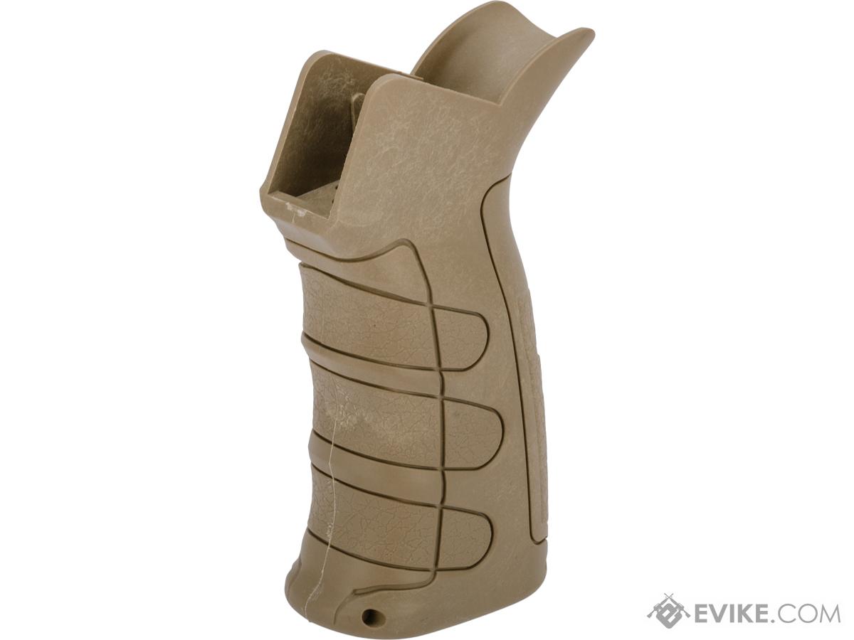 G&P I.A. Ergonomic Motor Grip w/ Heat Sink For M4 / M16 Series Airsoft AEG (Color: Sand)