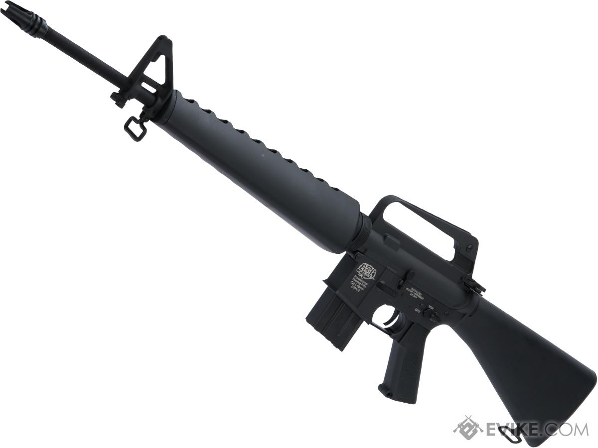 G&P Rapid Fire II Airsoft AEG Rifle w/ QD Barrel Extension and i5  Gearbox (Package: Designed for Fully Auto Only / Black / G&P), Airsoft Guns,  Airsoft Electric Rifles