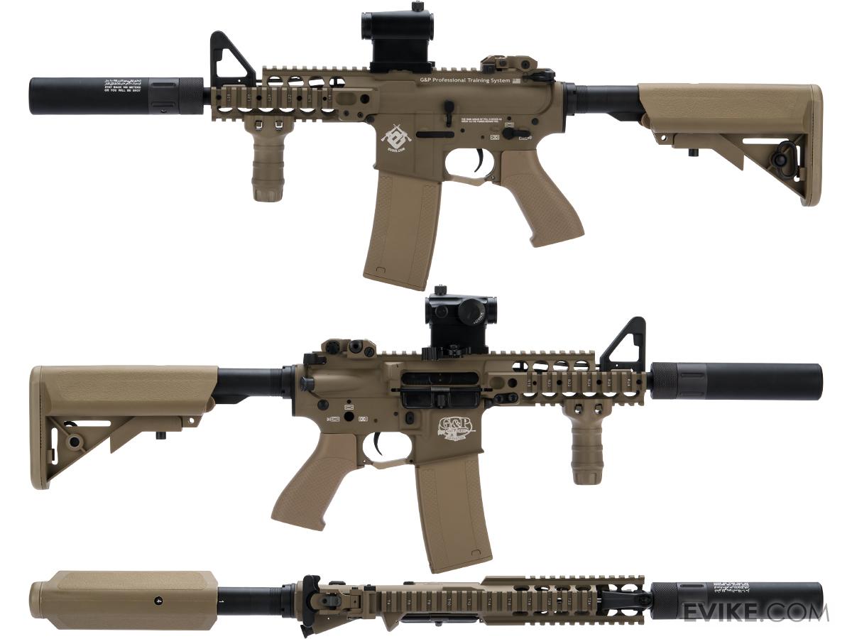 G&P Rapid Fire II Airsoft AEG Rifle w/ QD Barrel Extension w