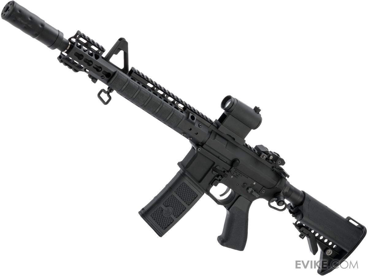 G&P Skull Frog Keymod M4 Carbine Airsoft AEG Rifle (Package: Black