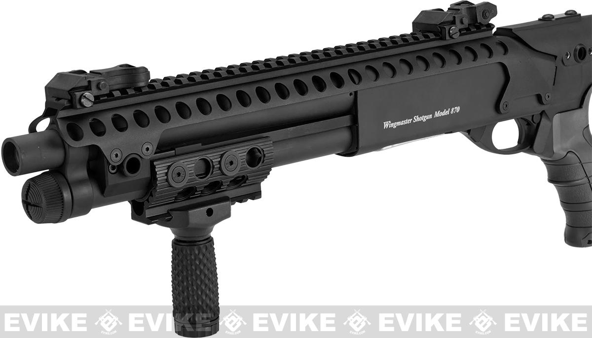 G&P M870 P.T.E. High Power Airsoft Tactical RIS Entry Shotgun (Color