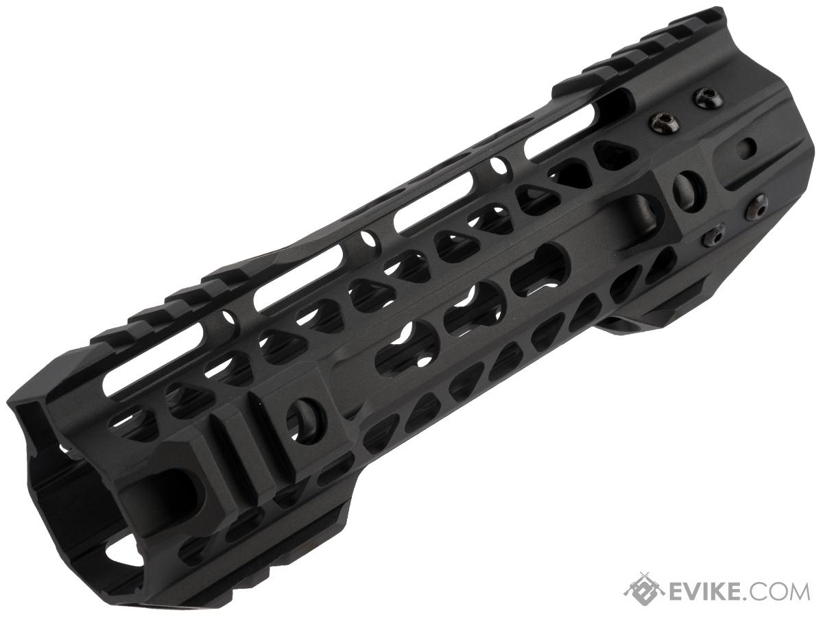 G&P MOTS II Standard Keymod Handguard w/ Rails for M4 / M16 Series Airsoft AEG Rifles (Color: Black / 8)