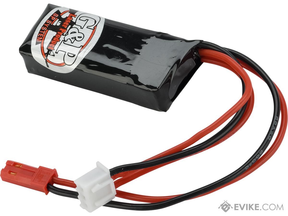 G&P 7.4v 380mAh LiPo Battery for HPA Engines with JST plug