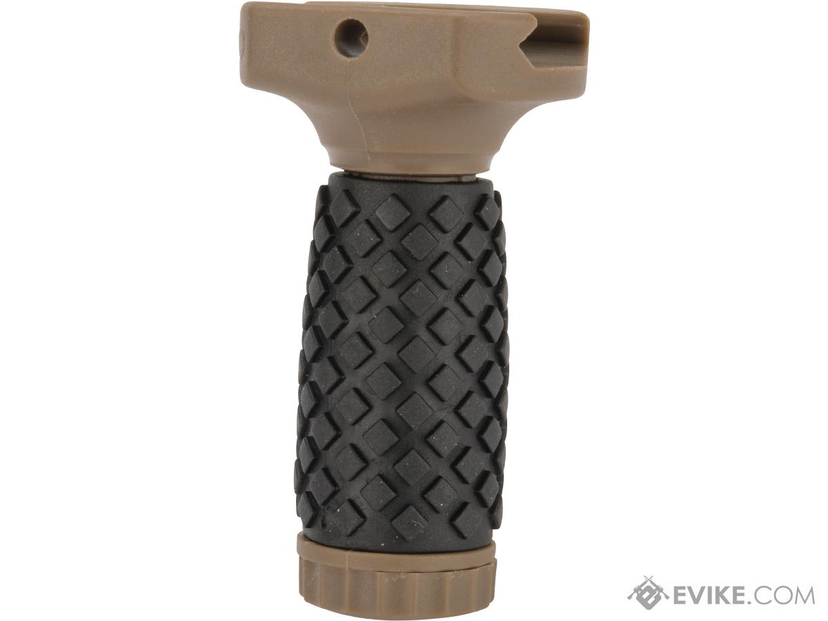 G&P Tactical Rubber Vertical Grip (Pattern: Diamond Pattern / Short / Two-Tone)