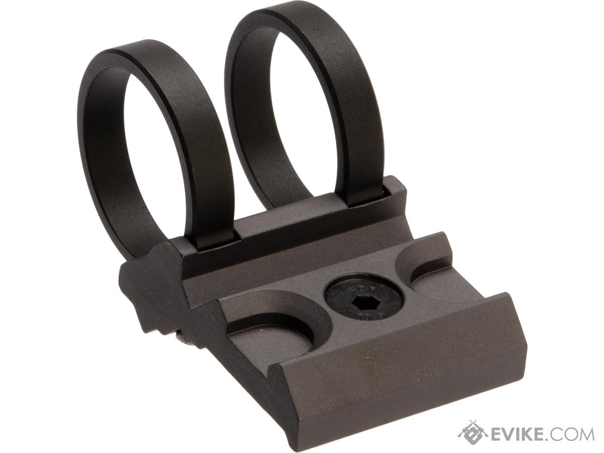 G&P One O'Clock Flashlight / Laser Mount 1 Ring (Type: M-LOK / Gray)