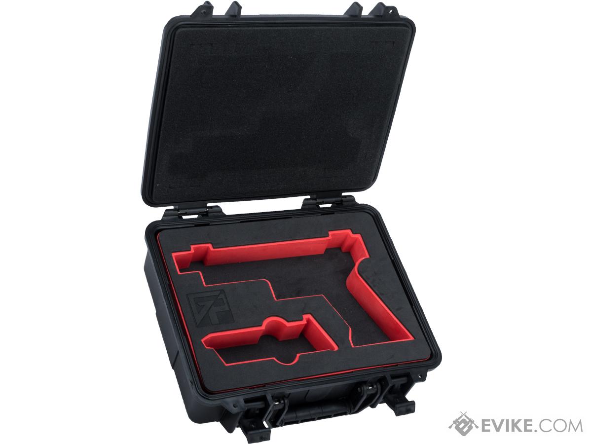 G&P Hardshell Locking Carrying Case with Foam Insert for SAI BLU Airsoft GBB Pistol