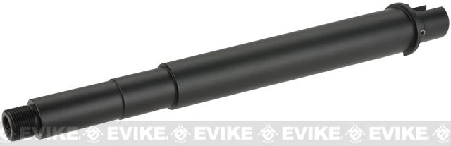 G&P CNC Aluminum Outer Barrel for M4 / M16 Series Airsoft AEG Rifles - 9.7 (Black)