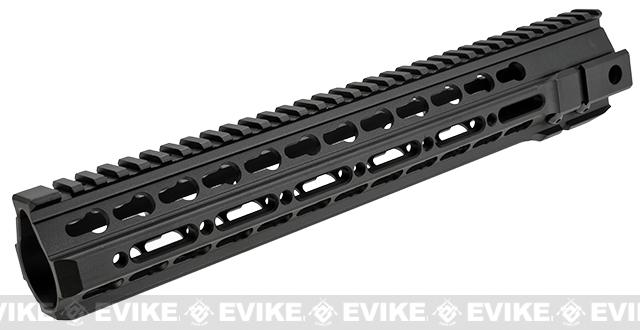 z G&P TMR 12.5 Rail System for M4 / M16 Series Airsoft AEG Rifles (Long) - Black