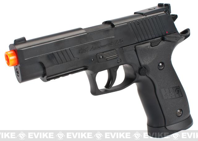 z G&G G226 Full Size CO2 Powered Gas Airsoft Pistol, Airsoft Guns 