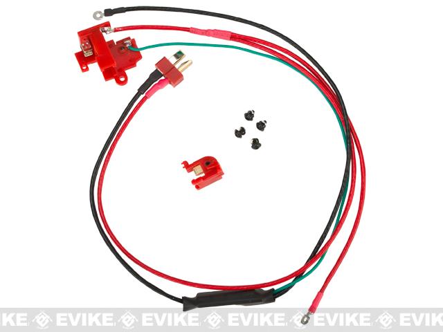 G&P Wiring Switch Assembly w/ Mosfet For Ver.2 Airosft AEG - Standard Rear Wiring / Deans