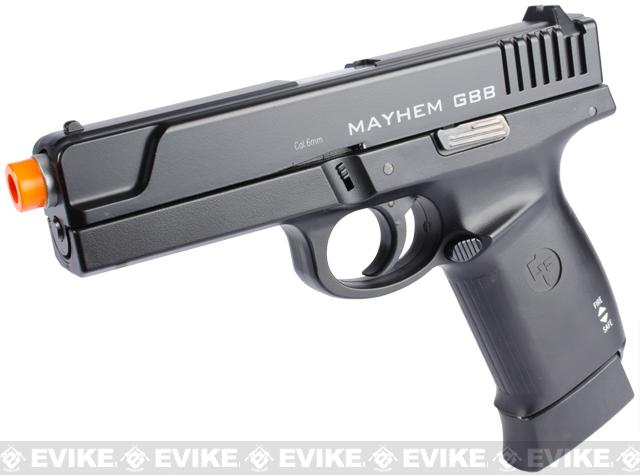 z Game Face Mayhem Full Size CO2 Airsoft Gas Blowback Pistol by KWC