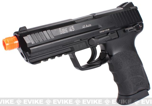 Heckler & Koch Full Metal HK45 Airsoft GBB Pistol by KWA (Package