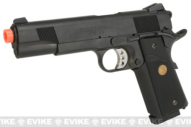 Tokyo Marui 1911 MEU Airsoft Gas Blowback Pistol (Color: Black