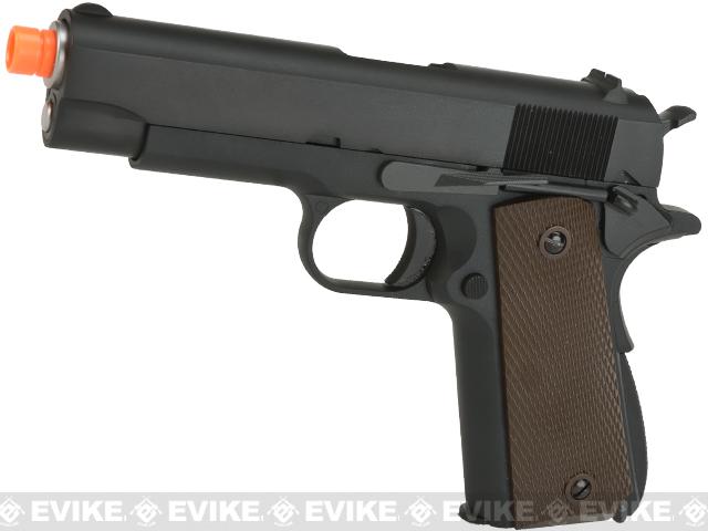 WE-USA Full Metal 1911 Commander Length Compact Airsoft GBB Pistol